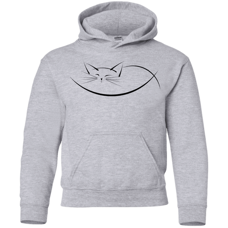 Sweatshirts Sport Grey / YS Cat Nap Youth Hoodie