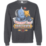Sweatshirts Dark Heather / Small CAT SANCTUARY Crewneck Sweatshirt