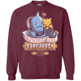 Sweatshirts Maroon / Small CAT SANCTUARY Crewneck Sweatshirt