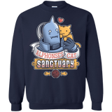 Sweatshirts Navy / Small CAT SANCTUARY Crewneck Sweatshirt