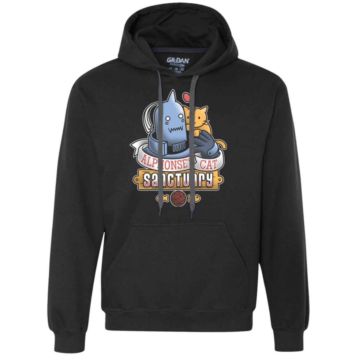 Sweatshirts Black / Small CAT SANCTUARY Premium Fleece Hoodie