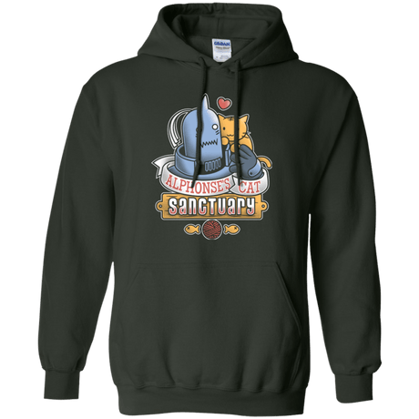 Sweatshirts Forest Green / Small CAT SANCTUARY Pullover Hoodie