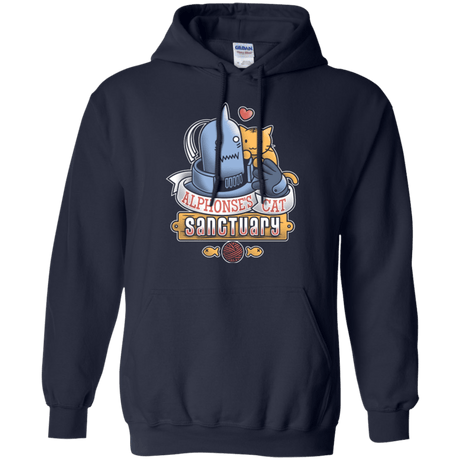 Sweatshirts Navy / Small CAT SANCTUARY Pullover Hoodie