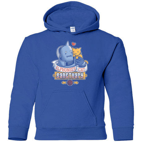 Sweatshirts Royal / YS CAT SANCTUARY Youth Hoodie