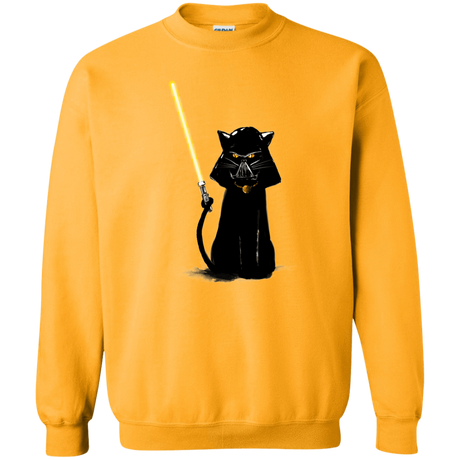 Sweatshirts Gold / S Cat Vader Crewneck Sweatshirt