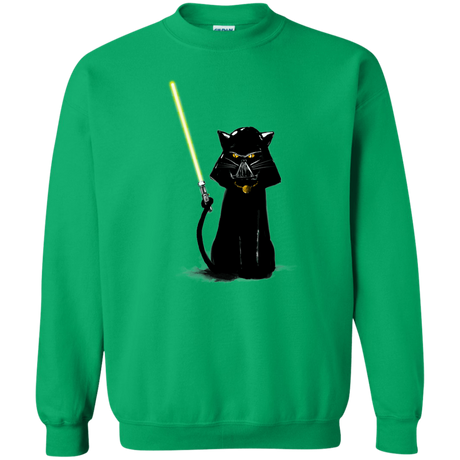 Sweatshirts Irish Green / S Cat Vader Crewneck Sweatshirt