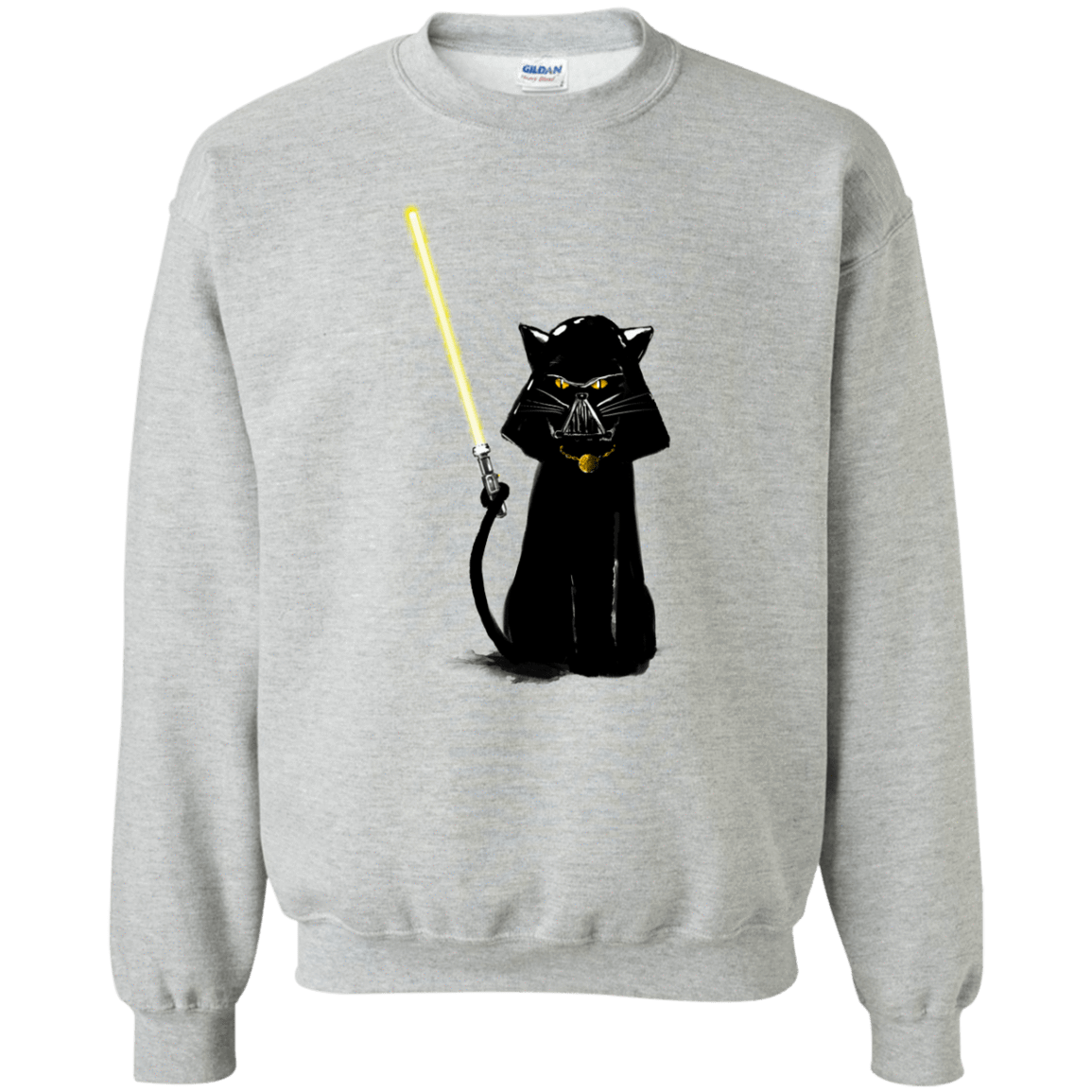 Sweatshirts Sport Grey / S Cat Vader Crewneck Sweatshirt