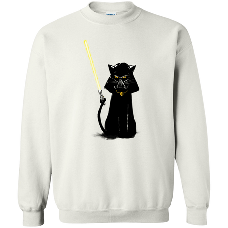 Sweatshirts White / S Cat Vader Crewneck Sweatshirt