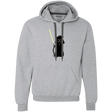 Sweatshirts Sport Grey / S Cat Vader Premium Fleece Hoodie