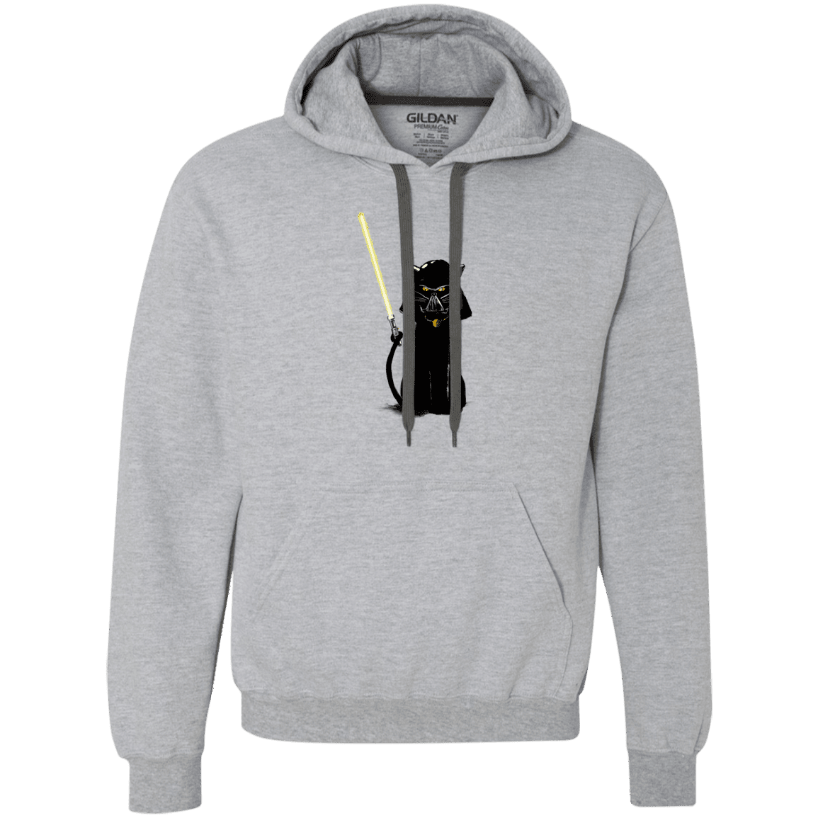 Sweatshirts Sport Grey / S Cat Vader Premium Fleece Hoodie