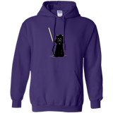 Sweatshirts Purple / S Cat Vader Pullover Hoodie