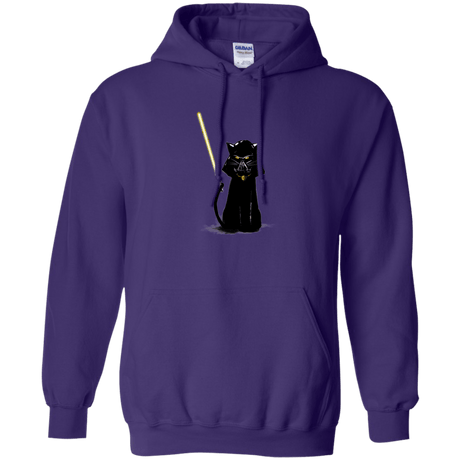 Sweatshirts Purple / S Cat Vader Pullover Hoodie