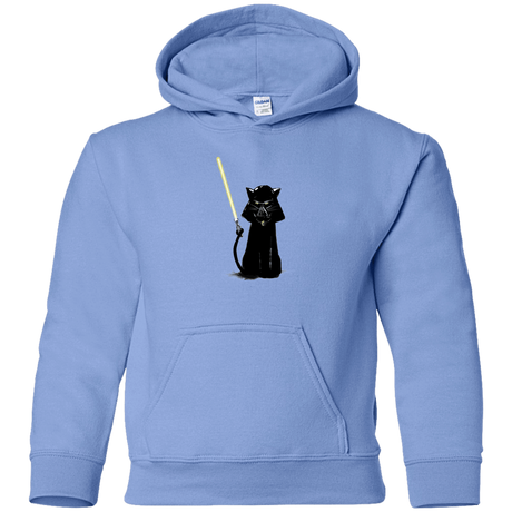 Sweatshirts Carolina Blue / YS Cat Vader Youth Hoodie
