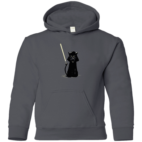Sweatshirts Charcoal / YS Cat Vader Youth Hoodie
