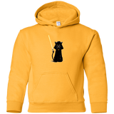 Sweatshirts Gold / YS Cat Vader Youth Hoodie