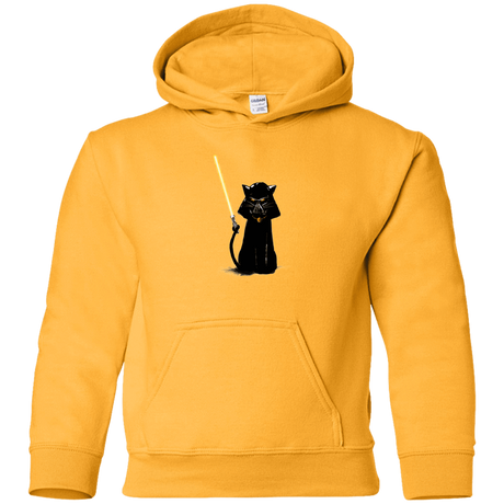 Sweatshirts Gold / YS Cat Vader Youth Hoodie