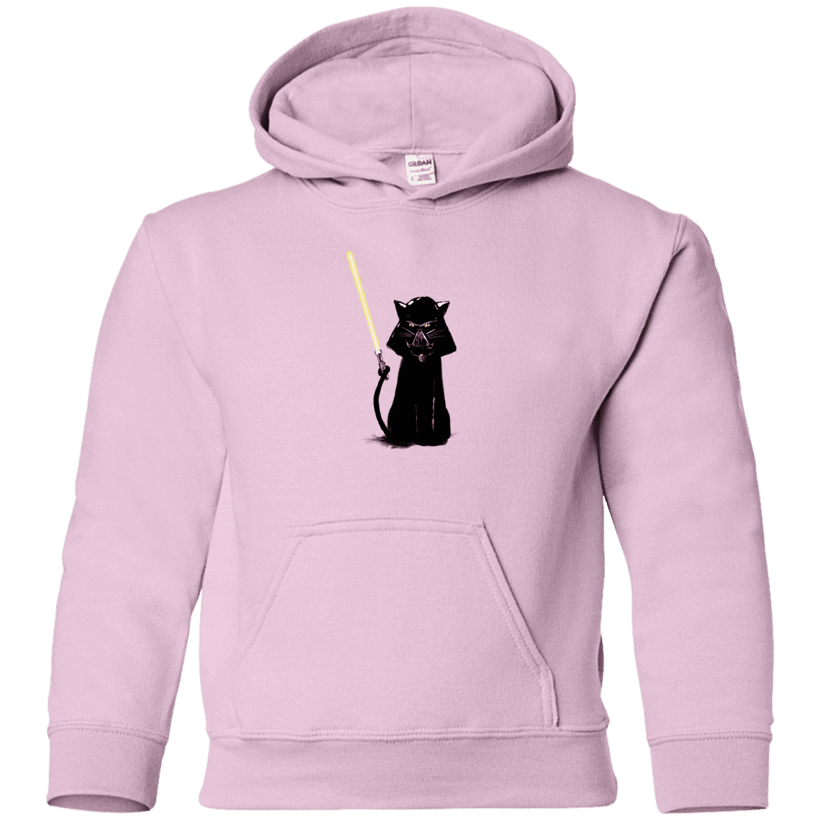 Sweatshirts Light Pink / YS Cat Vader Youth Hoodie