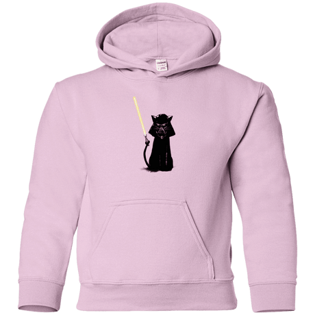 Sweatshirts Light Pink / YS Cat Vader Youth Hoodie