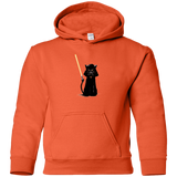 Sweatshirts Orange / YS Cat Vader Youth Hoodie