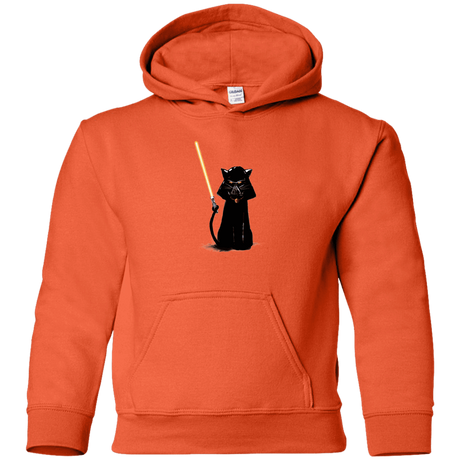 Sweatshirts Orange / YS Cat Vader Youth Hoodie