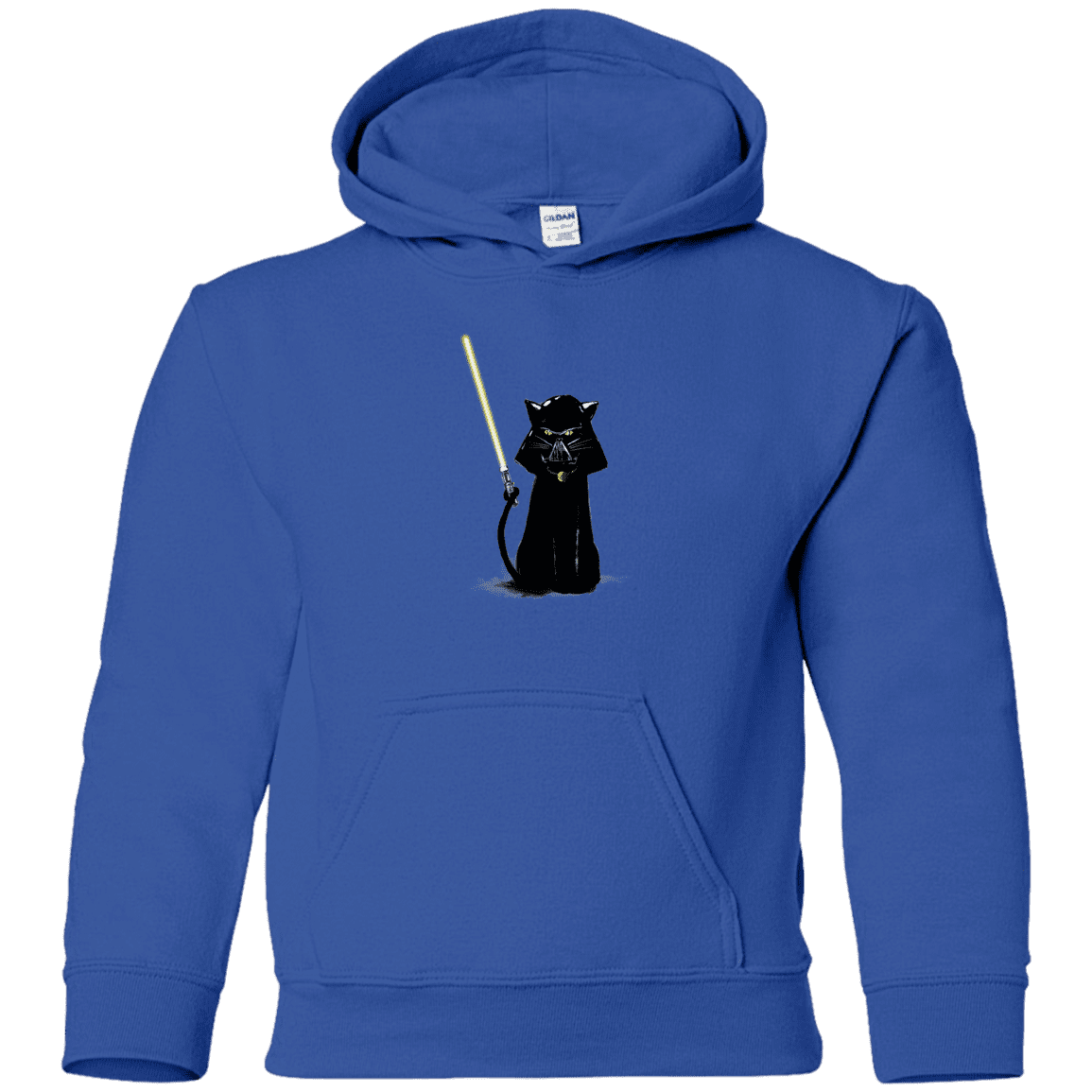 Sweatshirts Royal / YS Cat Vader Youth Hoodie