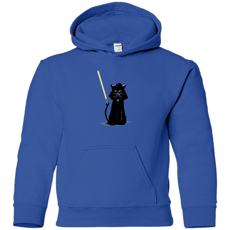 Sweatshirts Royal / YS Cat Vader Youth Hoodie