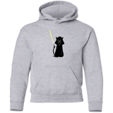Sweatshirts Sport Grey / YS Cat Vader Youth Hoodie