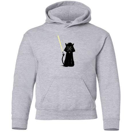 Sweatshirts Sport Grey / YS Cat Vader Youth Hoodie