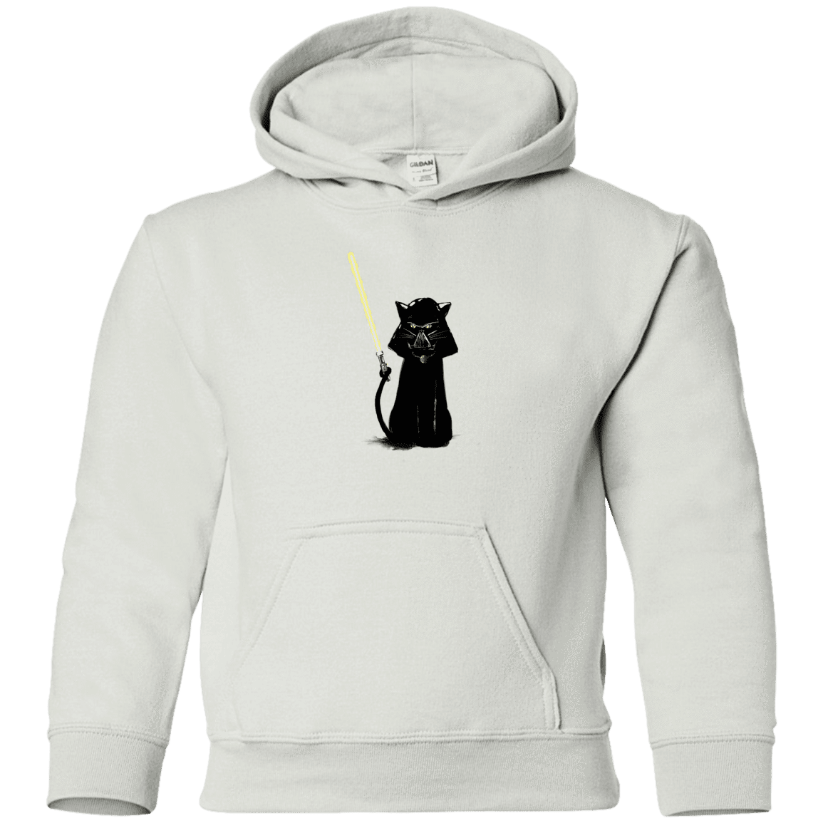 Sweatshirts White / YS Cat Vader Youth Hoodie