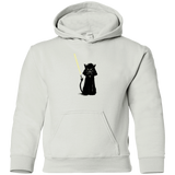 Sweatshirts White / YS Cat Vader Youth Hoodie