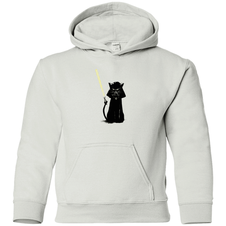 Sweatshirts White / YS Cat Vader Youth Hoodie