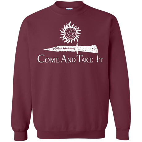 Sweatshirts Maroon / S CATI Crewneck Sweatshirt