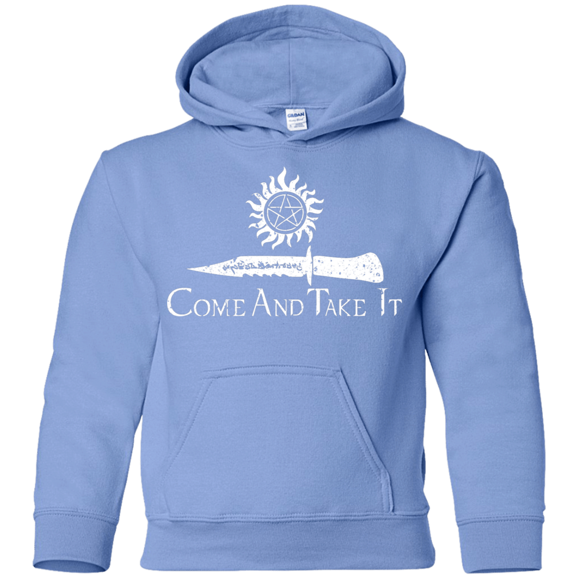 Sweatshirts Carolina Blue / YS CATI Youth Hoodie