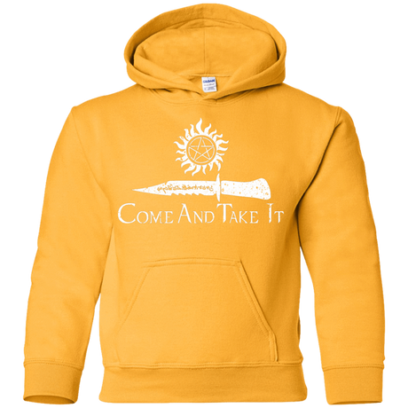 Sweatshirts Gold / YS CATI Youth Hoodie