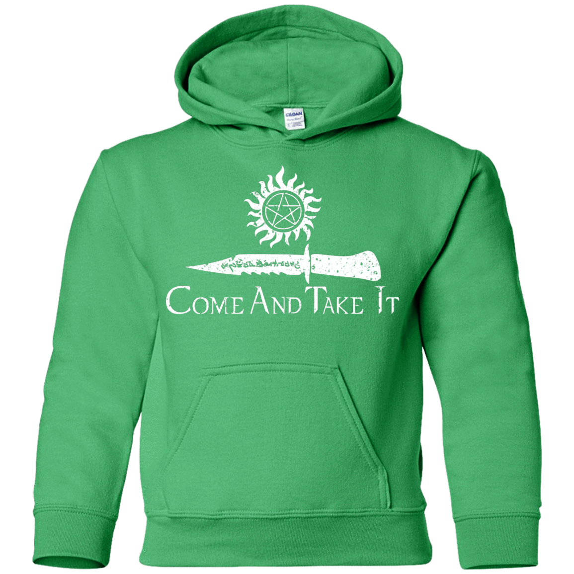 Sweatshirts Irish Green / YS CATI Youth Hoodie