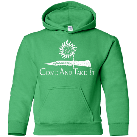 Sweatshirts Irish Green / YS CATI Youth Hoodie
