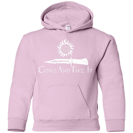 Sweatshirts Light Pink / YS CATI Youth Hoodie