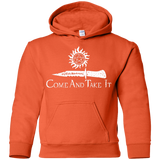 Sweatshirts Orange / YS CATI Youth Hoodie