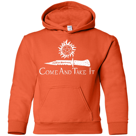 Sweatshirts Orange / YS CATI Youth Hoodie