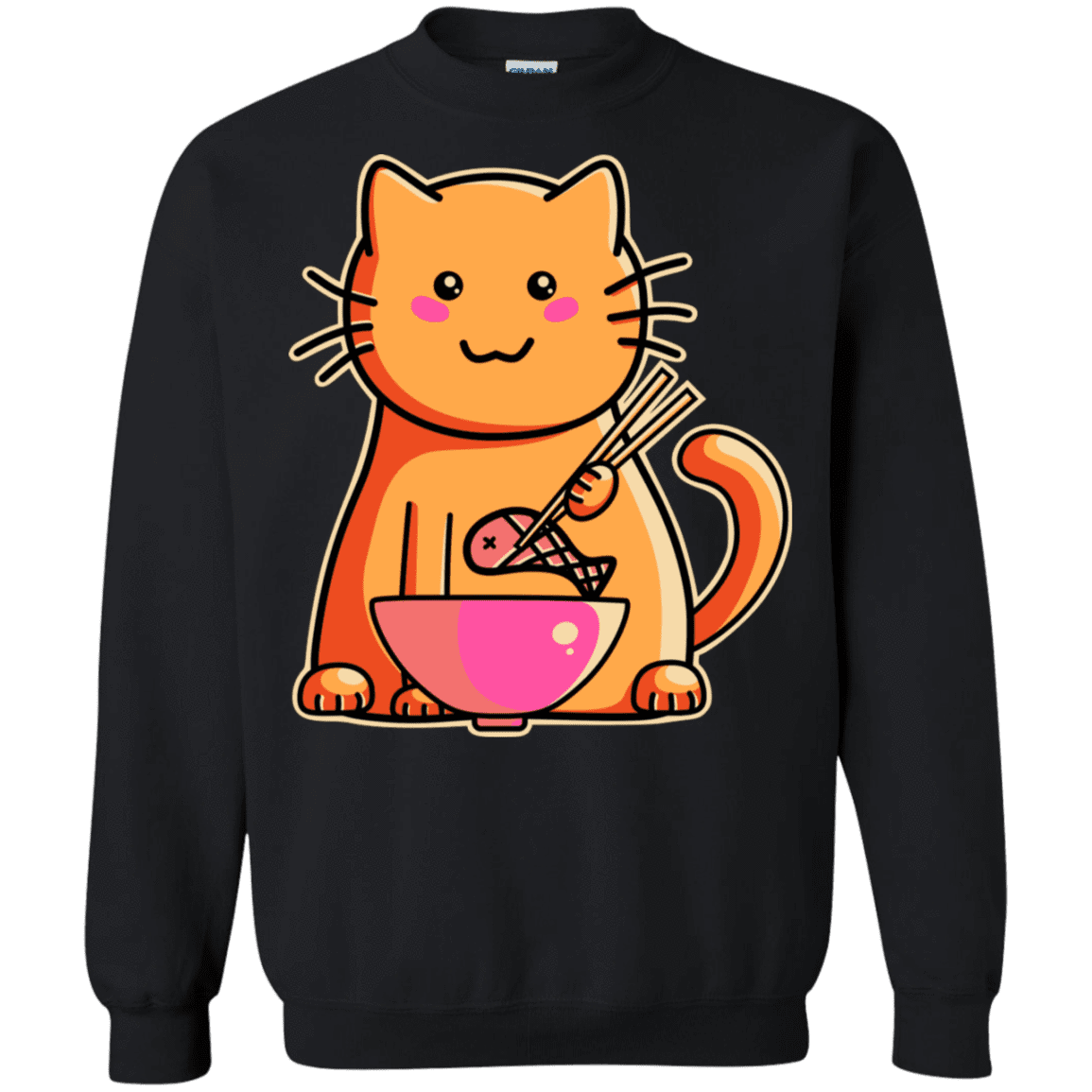 Sweatshirts Black / S Cats Favourite Meal Crewneck Sweatshirt