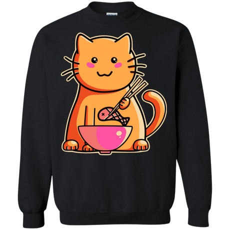 Sweatshirts Black / S Cats Favourite Meal Crewneck Sweatshirt