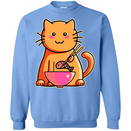 Sweatshirts Carolina Blue / S Cats Favourite Meal Crewneck Sweatshirt