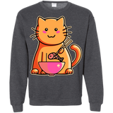 Sweatshirts Dark Heather / S Cats Favourite Meal Crewneck Sweatshirt