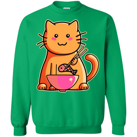 Sweatshirts Irish Green / S Cats Favourite Meal Crewneck Sweatshirt