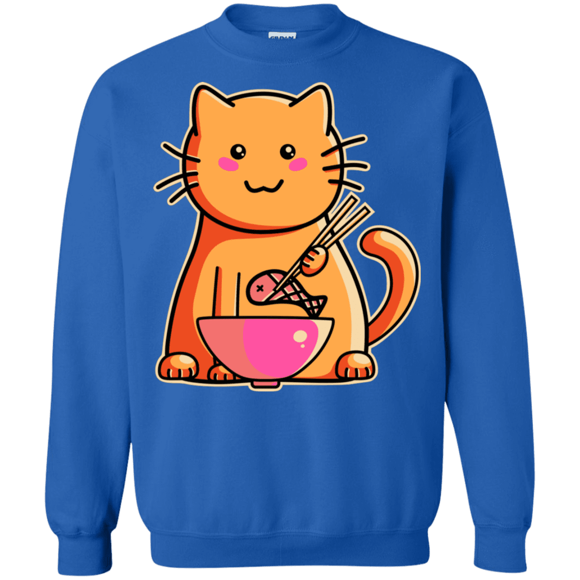 Sweatshirts Royal / S Cats Favourite Meal Crewneck Sweatshirt