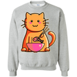 Sweatshirts Sport Grey / S Cats Favourite Meal Crewneck Sweatshirt