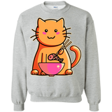 Sweatshirts Sport Grey / S Cats Favourite Meal Crewneck Sweatshirt