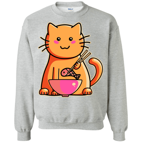 Sweatshirts Sport Grey / S Cats Favourite Meal Crewneck Sweatshirt