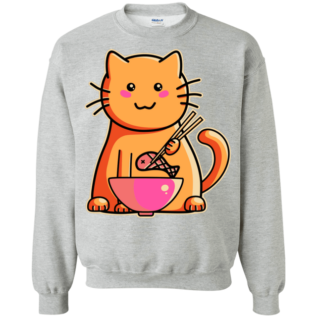 Sweatshirts Sport Grey / S Cats Favourite Meal Crewneck Sweatshirt