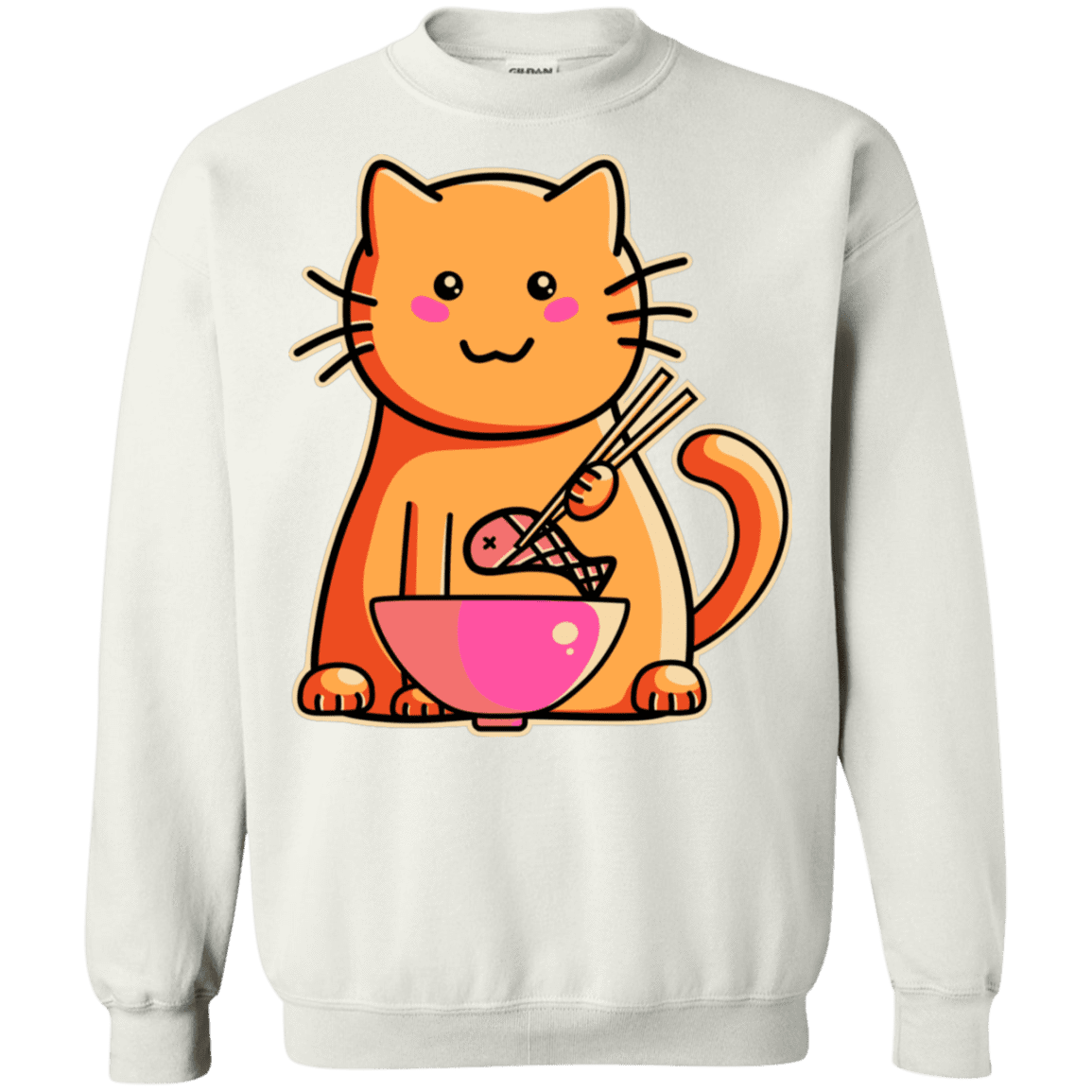 Sweatshirts White / S Cats Favourite Meal Crewneck Sweatshirt